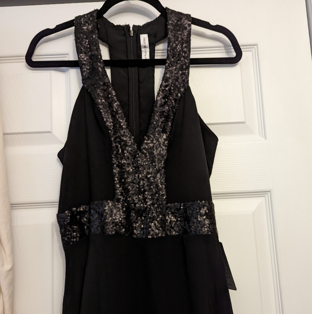 Dress the Population, Dress, Black Tie, Medium, Black